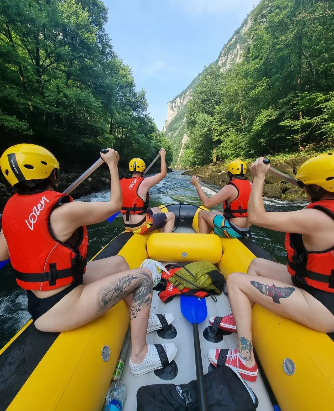 rafting team